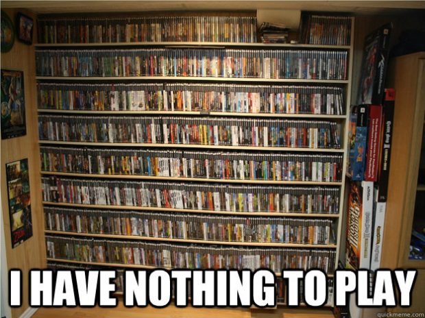 Gaming as an adult and the backlog problem